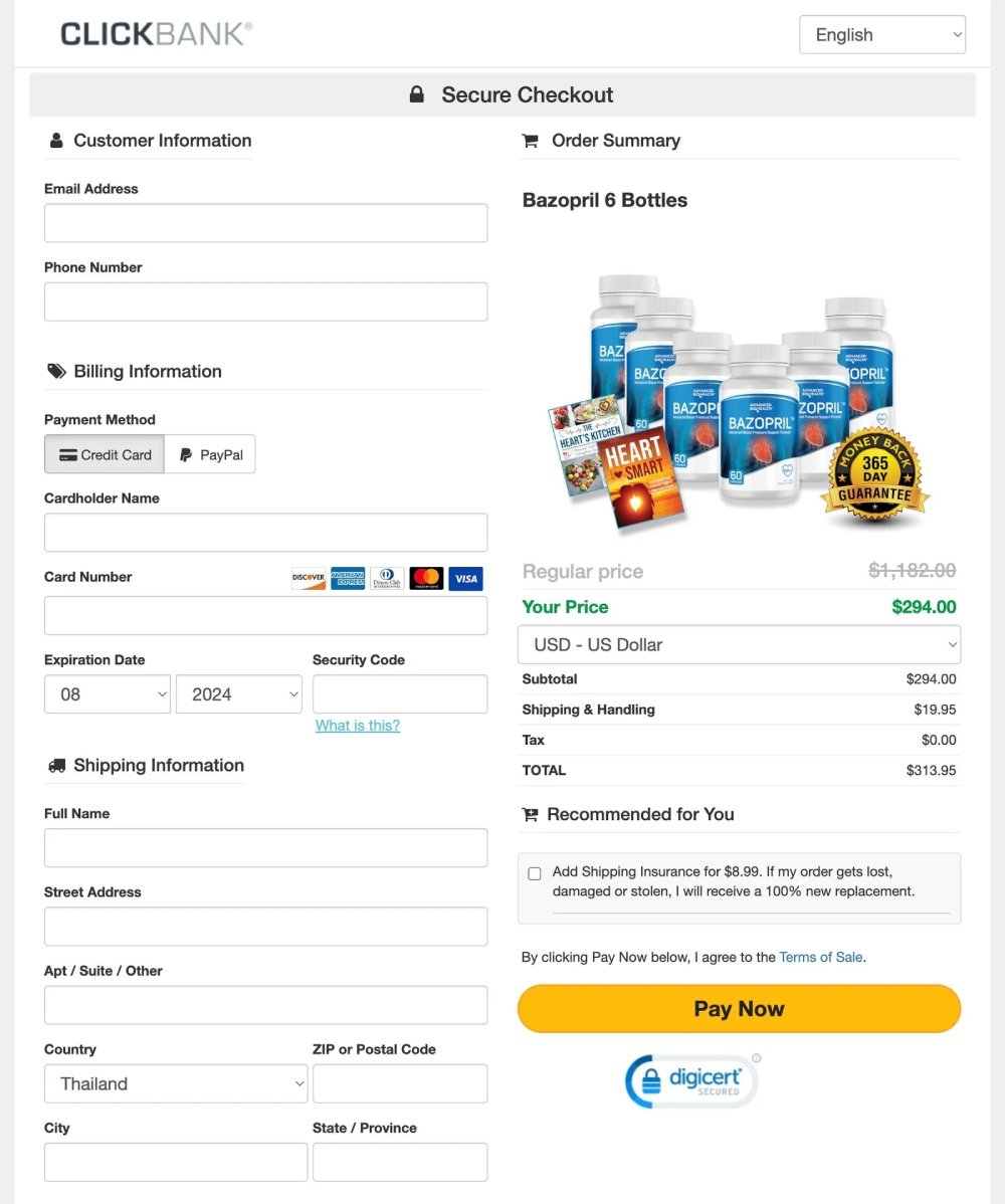 Secure checkout and protected payment system