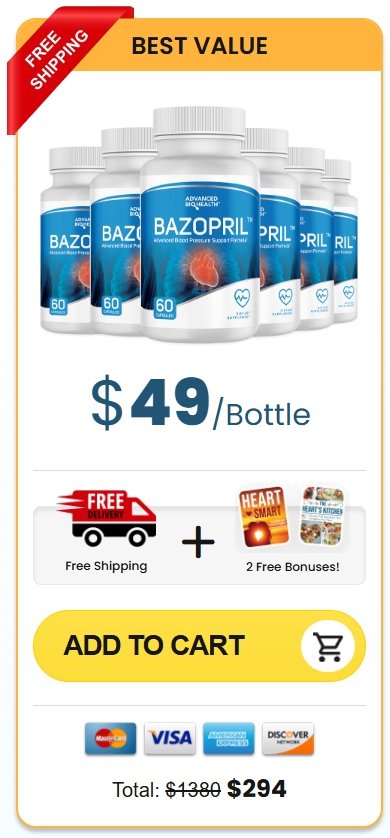 Buy Bazopril 6 bottles